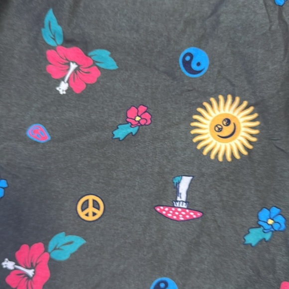 Men’s PacSun swim trunks large beach pool party tropical resortwear California - Picture 7 of 11